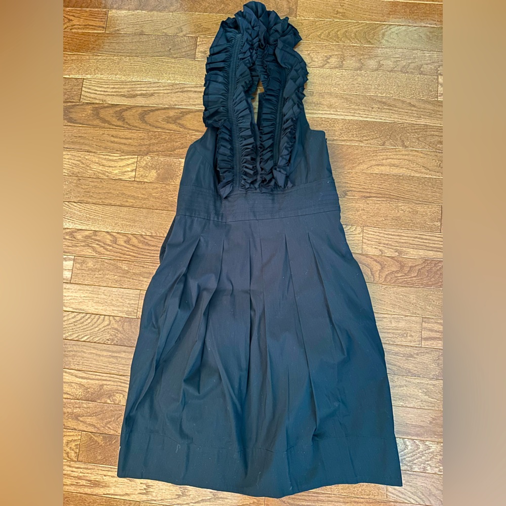 Little Black Halter Dress